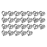 Lettermok Love met naam